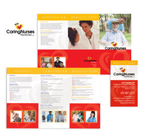 caring nurses branding